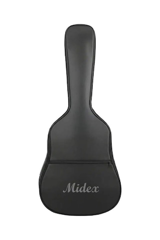 Midex Gk-50a Akustik Gitar Çantası Kaliteli Siyah Kılıf