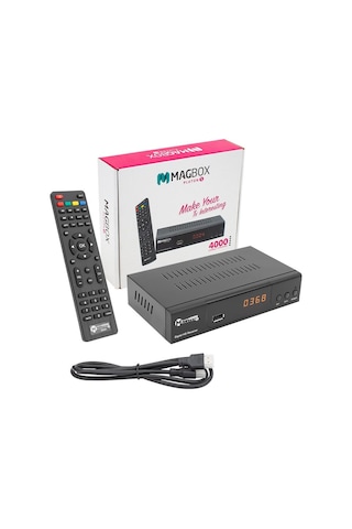 Magbox Pluton S HDMI Scart Girişli Tkgs'li Full HD Uydu Alıcısı