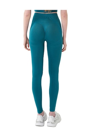 Musclecloth Nova Seamless Desenli Push-up Tayt Cool Blue