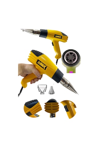 Stilmax Termik Korumallı Sıcak Hava Tabancası 4200w Çift Kademeli