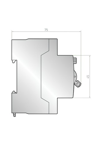 4x40a 300ma Kaçak Akım Rölesi 4 Kutuplu 40 Amper