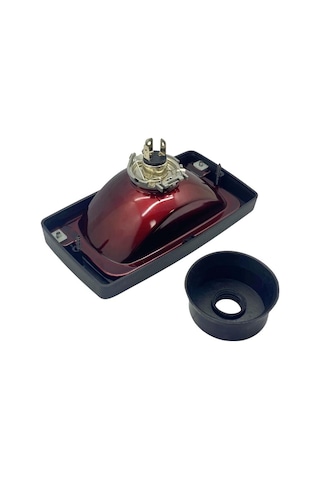 24v Far Dikdörtgen H4 Parksız Çerçeveli 182 102 Mm İş Makinası