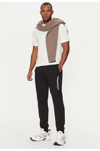 Calvin Klein Splıt Lıne Logo Jogger Siyah