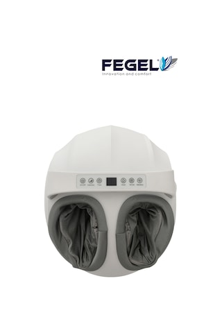 FG-513 Isıtmalı ve Hava Basınçlı Profesyonel Ayak Masaj Aleti - Beyaz