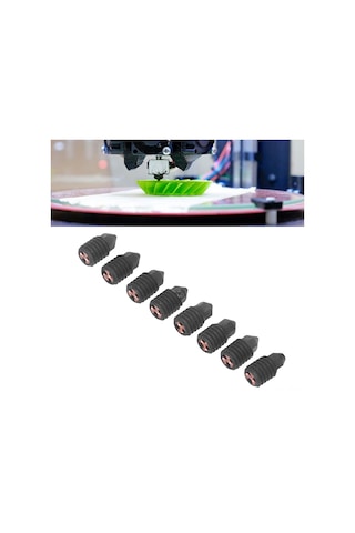 Jeemson Bambu Lab X1c/p1p Uyumlu 8'li Sert Çelik Nozzle Seti - 0.2/0.4/0.6/0.8mm, 500 C Isı Dayanıklı, Hızlı Akışlı 3d Yazıcı Başlığı