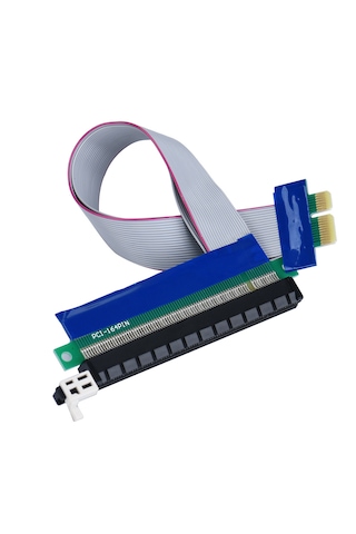Alfais 4907 Pci E Express 16x To 1x Pcie Yükseltici Çevirici Adaptör