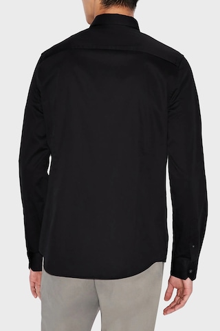 Armani Exchange Erkek Gömlek 8NZCBD ZN10Z 1200 SİYAH Siyah