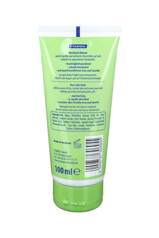 Vitawohl Hornhaut Balsam Çatlamış Nasırlaşmış Ayak Kremi 2 x 100 ML