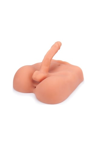 Erofoni Süper Lüks 5 KG Realistik Anüslü Erkek Kalça Model 20 CM Kaliteli Yapay Dildo Penis