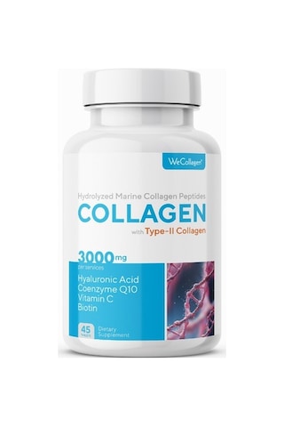 Wecollagen Erkek With Type-2 Collagen Balık Kolajeni 45 Tablet