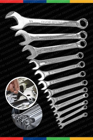 52 Parça Krom Çelik 40 Parça Cırcırlı Lokma