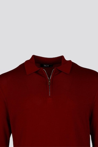 Erkek Triko Polo Yaka Kırmızı 3773 Kırmızı