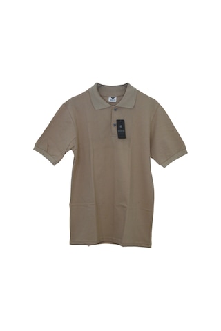 Erkek Kısa Kol Polo Yaka T-shirt Haki