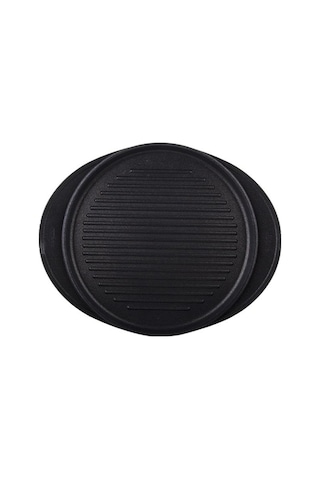 Aryıldız Döküm Grill Tepsi Pro Grade 34cm Siyah