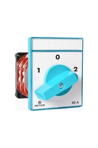Mt029-40 3 Fazlı Kutup Değiştirici 1-0-2 Pako Şalter