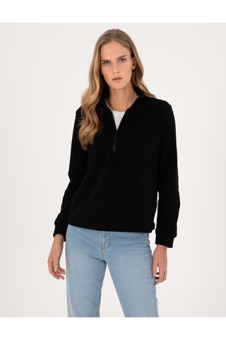 Pierre Cardin Kadın Siyah Sweatshirt 50316333-vr046 Siyah