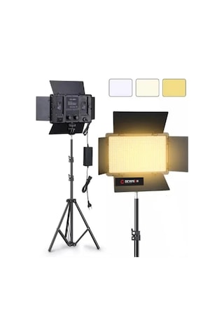 Deyatech 2'li Pro Led 800 Video Youtube Çekim Işığı