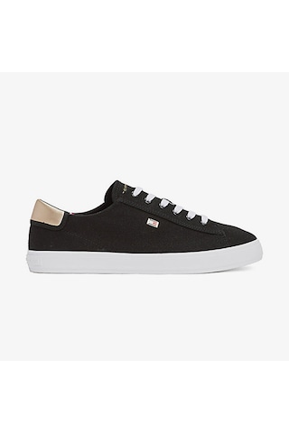 Tommy Hilfiger Vulc Lace Up Kadın Siyah Sneaker Fw0fw08647 Siyah