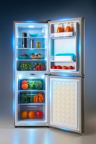 Kaizer Germany 140 Buzdolabı Alttan Buzluk - Antrasit 12 Volt / 24 Volt