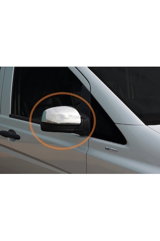 Ayna Kapağı Krom Aksesuar 2 Parça Vito W639 Van 2010 2014 Model İçin Uyumlu