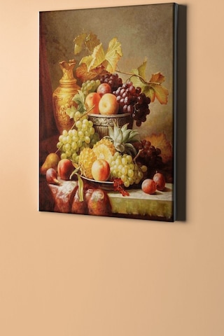Webstyle Sayılarla Boyama Seti Kasnaklı Meyve Ziyafeti 40 X 50 Cm