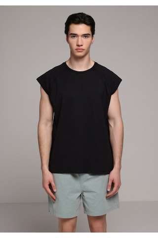 Colin's Colins Boxy Fit Erkek Siyah Atlet Cl1081312 Q1.v1 Blk
