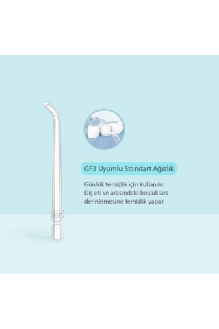 GF3 Ağız Duşu Başlığı 2li (Standart)