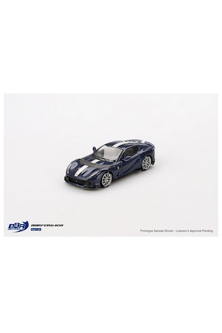 Mini Gt 1/64 Bbr Ferrari 812 Competizione Blu Tour De France Bbrf