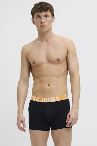 Jack & Jones Jack Jones Connor Solıd 3 Lü Paket Erkek Boxer 12285740 Siyah