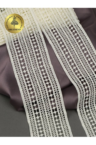 Kruzhevo El İşi Ve Dikiş İçin Mat Gipür Dantel 7,5 Cm 3m 238417708