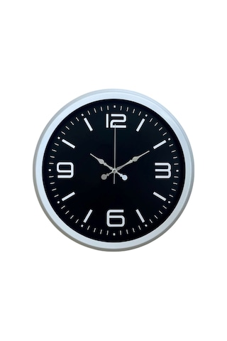 Prime White 40 Cm Metal Modern Duvar Saati Diğer