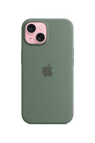 Apple Uyumlu iPhone 15 Mags Silikon Kılıf Selvi Mt0x3zm/a