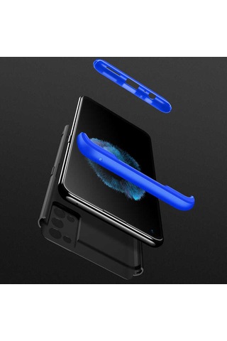Realme 7 Pro Kılıf Zore Ays Kapak Siyah