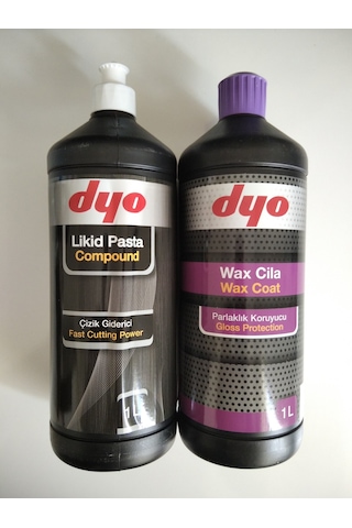 Dyo 1 Lt Likid Pasta - 1 Lt Wax Cila Seti Dyo 1 Lt Likid Pasta - 1 Lt Wax Cila Seti