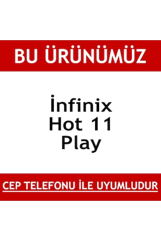 İnfinix Hot 11 Play Kırılmaz Ekran Koruyucu Temperli Cam