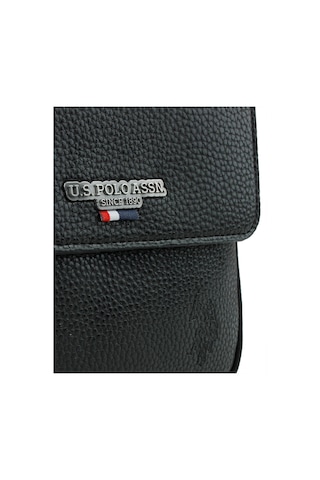 Siyah Erkek Us Polo Assn Kapaklı Çapraz Erkek Çantası Plevr9508 Siyah