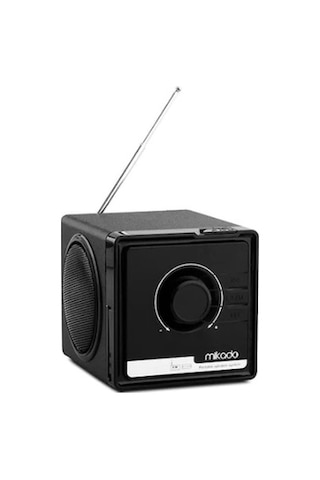 Mikado BT-236 SD/FM Radyo Bluetooth Hoparlör Siyah