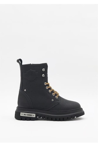 Harley Davidson Dearie M Floater Black Kadın Bot Siyah