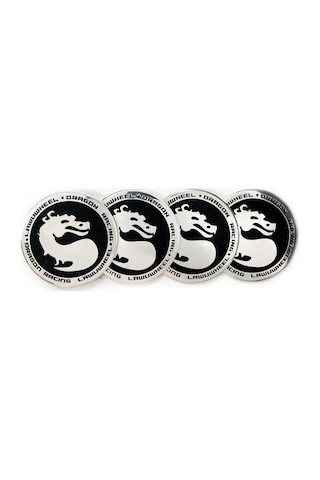 Jant Logosu Jant Göbeği Arması Sticker Amblem Mortal Kombat 4 Adet 67mm