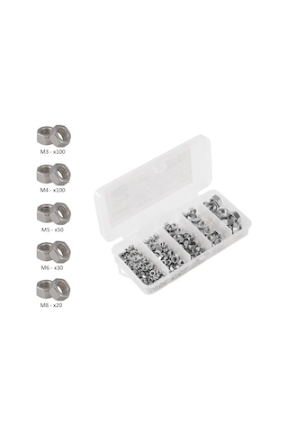 Venoa Gs300 Galvanizli Somun Seti Çantalı 300 Parça Diğer