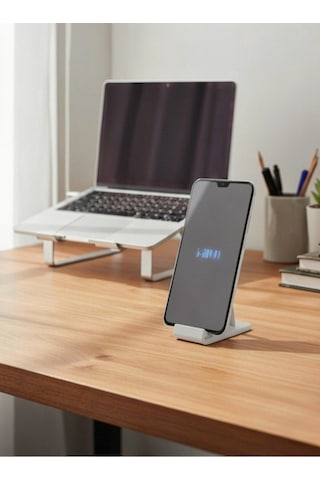 Mor Mini Masa Üstü Cep Telefonu Tablet Tutucu Tutacağı Standı Us-t004k 4 4 4 4 Cm