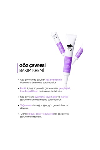 Mia Klinika Kolajen İçerikli Göz Çevresi Bakım Kremi 20 ML