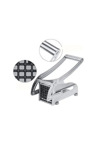 Pratik El Tipi Patates Dilimleyici Renkli