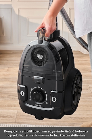 Karaca Vantuz Forcex 900 W Toz Torbasız Elektrikli Süpürge