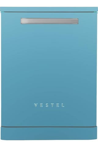 Vestel BM 5001 Retro 5 Programlı 13 Kişilik Bulaşık Makinesi Mavi