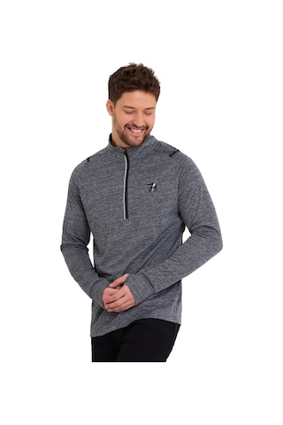 Adams Advance Spor Sweatshirt Erkek Yüksek Yaka 1/4 Fermuar 001