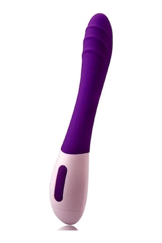 Erofoni Usb Şarjlı 20 CM Teknolojik 12 Hız Titreşimli Üst Düzey Kaliteli Mor Medikal Realistik Vibratör