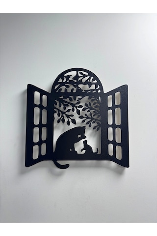 Kedi Ailesi Led Işıklı Tablo