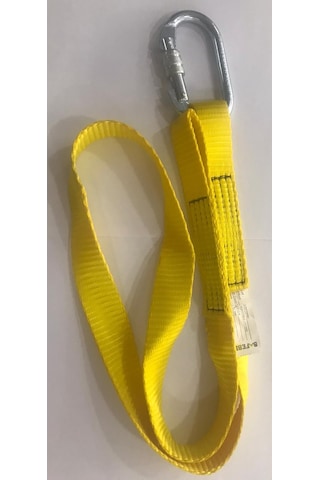 Emniyet Kemeri Halatı D Karabinalı Sfh-4 1.2 Mt. Sari