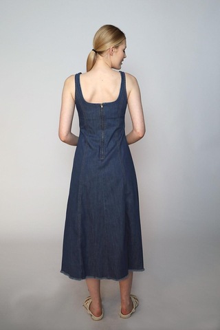 Lee Cooper Brıan Kadın Jean Elbise Cordelıa Mıd-19156-cordelıa Mıd Lacivert